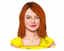 Load image into Gallery viewer, Emma Stone as "Mia"