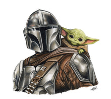 Load image into Gallery viewer, Mandolorian & Grogu