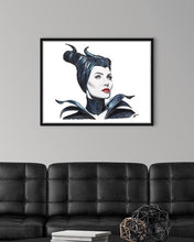 Load image into Gallery viewer, Angelina Jolie as "Maleficent"