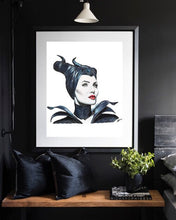 Load image into Gallery viewer, Angelina Jolie as "Maleficent"