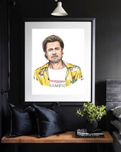 Load image into Gallery viewer, Brad Pitt as "Cliff Booth"