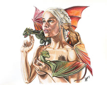 Load image into Gallery viewer, Emilia Clarke as "Daenerys Targaryen"