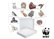 Load image into Gallery viewer, ENDANGERED ANIMALS - GIFT BOX PRINT SET