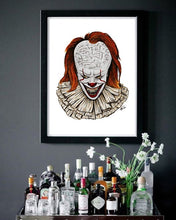 Load image into Gallery viewer, Bill Skarsgård as "IT/Pennywise the Dancing Clown"