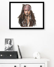 Load image into Gallery viewer, Johnny Depp as "Captain Jack Sparrow"