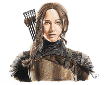 Load image into Gallery viewer, Jennifer Lawrence as "Katniss Everdeen"