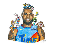 Load image into Gallery viewer, LeBron James &amp; The Tune Squad
