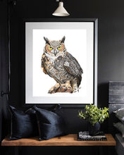 Load image into Gallery viewer, Great Horned Owl