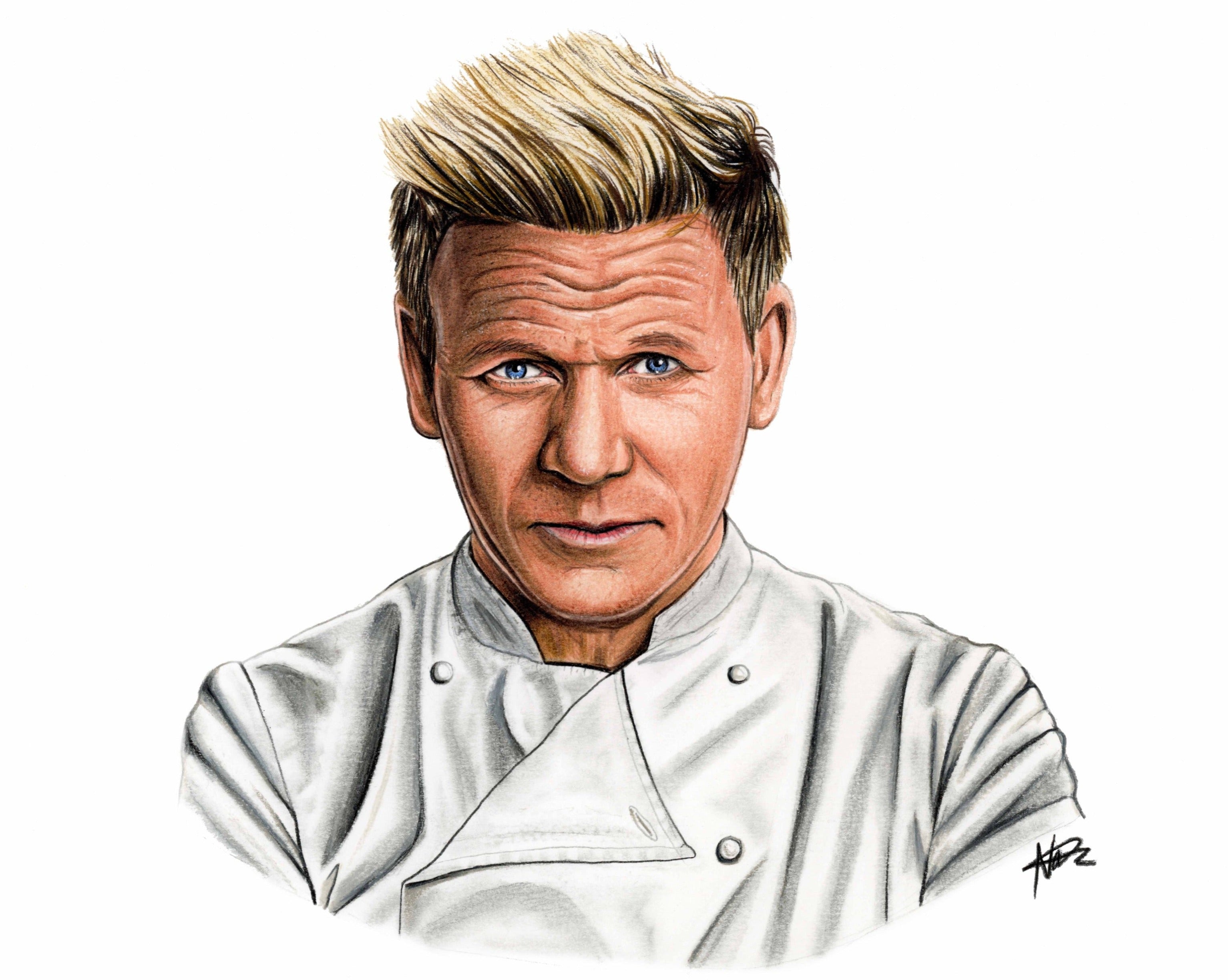 Gordon Ramsay – The Artwork of Nathan McCarron