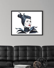 Load image into Gallery viewer, Angelina Jolie as &quot;Maleficent&quot;
