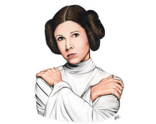 Load image into Gallery viewer, Carrie Fisher as &quot;Princess Leia&quot;
