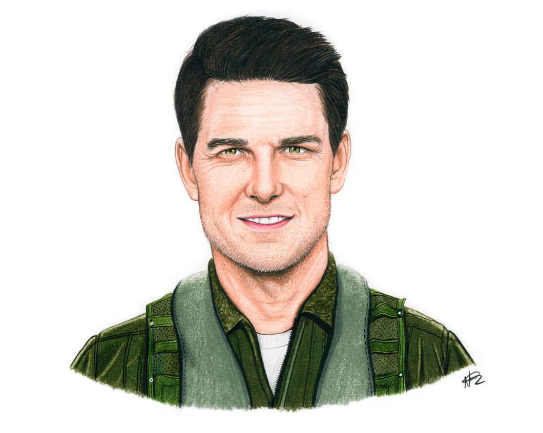 Tom Cruise as “Captain Pete “Maverick” Mitchell