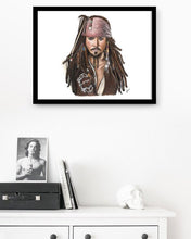 Load image into Gallery viewer, Johnny Depp as &quot;Captain Jack Sparrow&quot;
